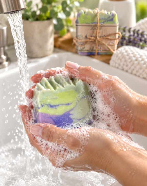 Lavender Tea Garden Goat Milk Soap